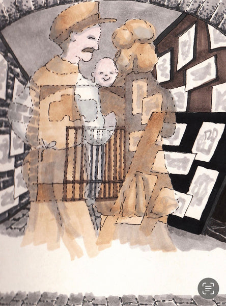 Ghosts of Martello Alley - Back Cover image of the Little Book by Everdello