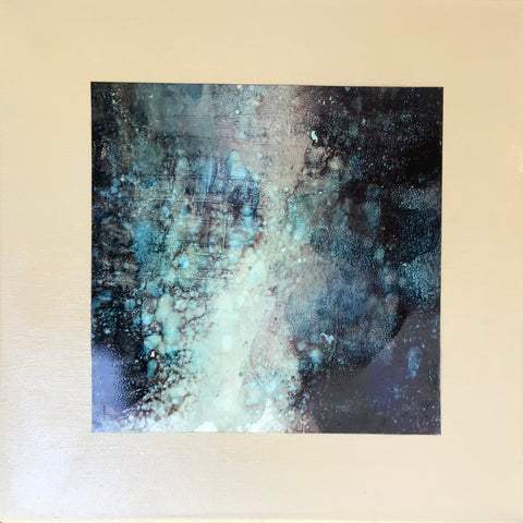 Cosmic - original painting by Leslie Welfare
