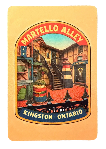 Fridge Magnet of Martello Alley