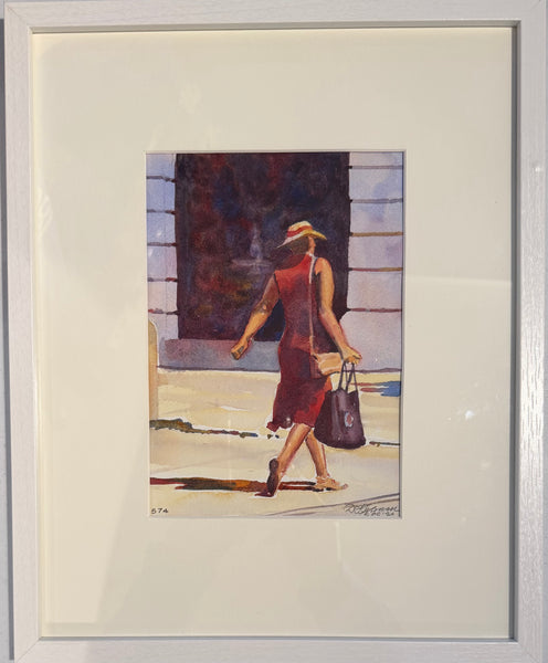 Downtown Shopper - original by David Gilmore 574 - Martello Alley
