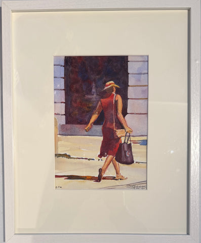 Downtown Shopper - original by David Gilmore 574 - Martello Alley