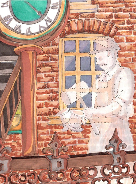 Ghosts of Martello Alley - Tinsmith image of the Little Book by Everdello