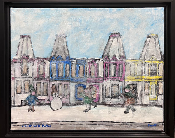 L’hiver sur le plateau