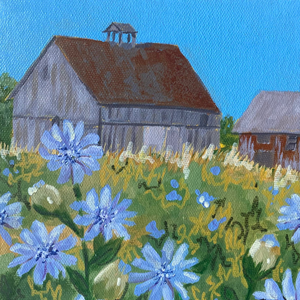Barn 8 - original painting by Martha Stroud