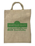 Heavy Duty Martello Alley Jute Tote Bag