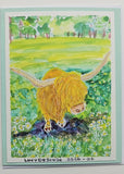 Handpainted Cards by Lucy