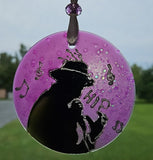 4 inch Suncatchers handpainted by Lucy De Sousa