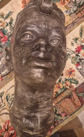 Ademko African King Head Bust - Martello Alley