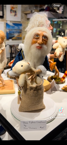 Blue Father Christmas by Sue Thomas