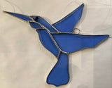 Stained Glass Hummingbird by Howard Sandles