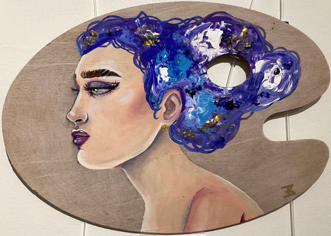 Refind Palette - original painting by Kyla Mayne