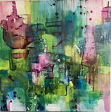 Through the Rain - original painting by Clare Williams
