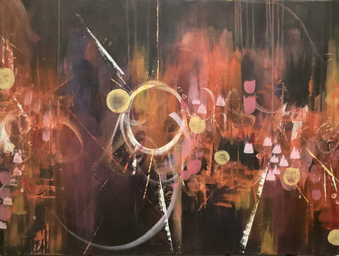 Fiesta - original painting by Clare Williams