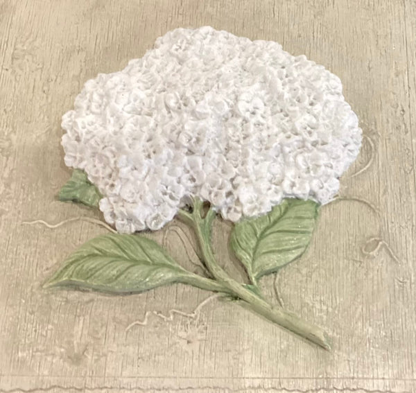 Small Single Bloom Hydrangea wall Tile