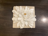 Small Square Dahlia Wall Tile