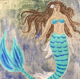 Sierra Small Mermaid In The Sea Tile