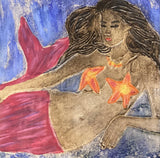 Sierra Small Mermaid In The Sea Tile