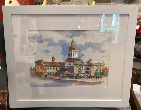 City Hall Market in Fall - original by David Gilmore - 619