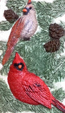 3” by 5” Cardinals In Fall Tile