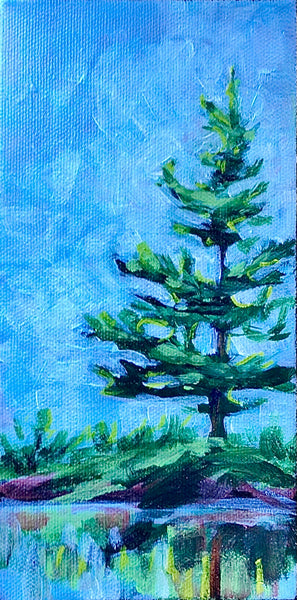 Lone Pine- original by Rebecca McKelvie