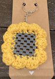 Crochet My Heart Key Chain