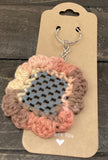 Crochet My Heart Key Chain