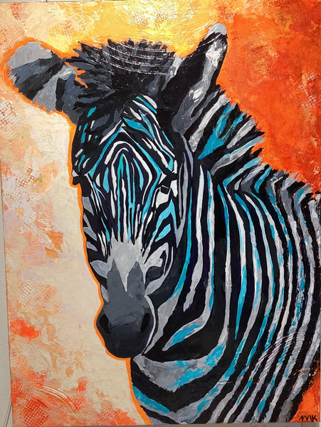 The Road Less Travelled (Zebra)by Melissa Kingscott