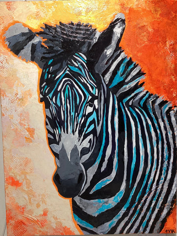 The Road Less Travelled (Zebra)by Melissa Kingscott