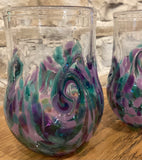 Kingston Glass Studio Twisty Cups