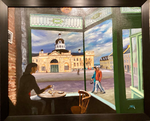 Cheers to the City - original art by Pat Shea