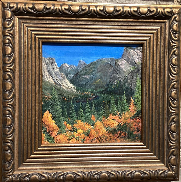 Aspen in the Valley - original art by David Hale