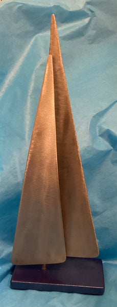 Sailboat on Base F by Ron Wettlaufer