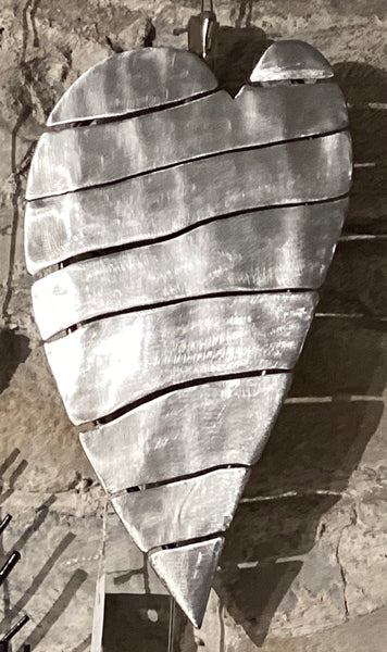 #4 “Claire “ Heart Metal Sculpture