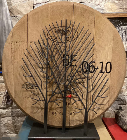 Wine Barrel Top BE0610 by Ron Wettlaufer