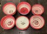 Red Poppy tiny bowl