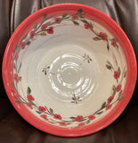 Red Poppy Large Bowl - Windmill of Provence