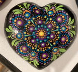 Painted Rocks Dotted Art by Elaine Burke