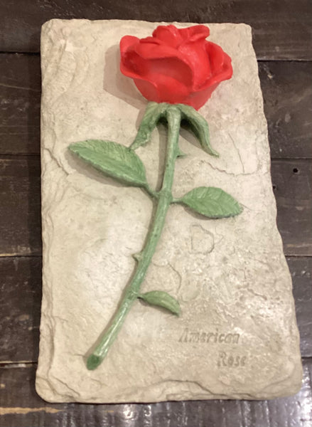 Large Single Stem Rose Wall Tile - Martello Alley
