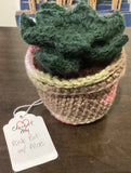 Crochet My Heart Potted Plant
