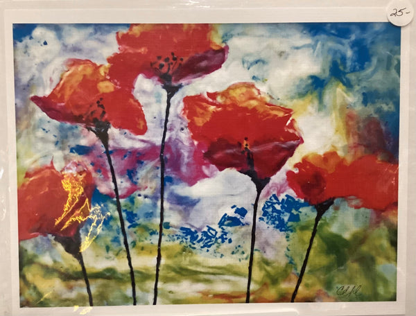 Poppy Flourish by Cathie Hamilton