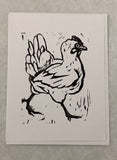 Lino Print cards by Madison