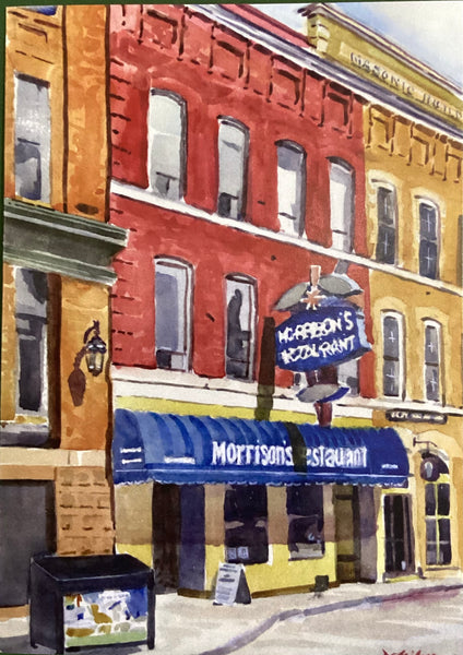 Morrison’s Restaurant Print by David Gilmore- 642