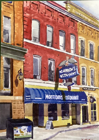 Morrison’s Restaurant - card by David Gilmore - 642