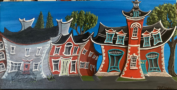 Kingston Fire Hall #1 Kingston , Ont, 251 Ontario  St. - original artwork by Ravenhilarious