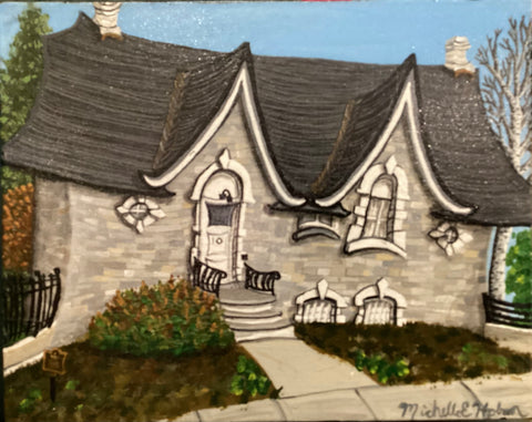 The Coach House, Ottawa, Ont. 24 Sussex Dr. - original artwork by Ravenhilarious