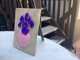 Small Iris In A Vase Tile