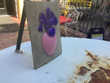 Small Iris In A Vase Tile