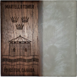 Black Walnut and Epoxy Coasters by Création Lubec