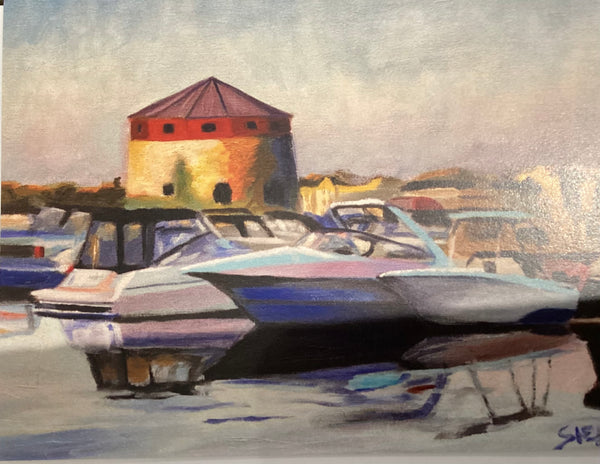 Shoal Tower, Confederation Basin by Pat Shea