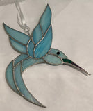 Stained Glass Hummingbird by Howard Sandles